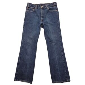 Vintage Y2K Levis 517 Bootcut Jeans Dark Wash Blue Denim Cowboy Y2K Mens 36x34